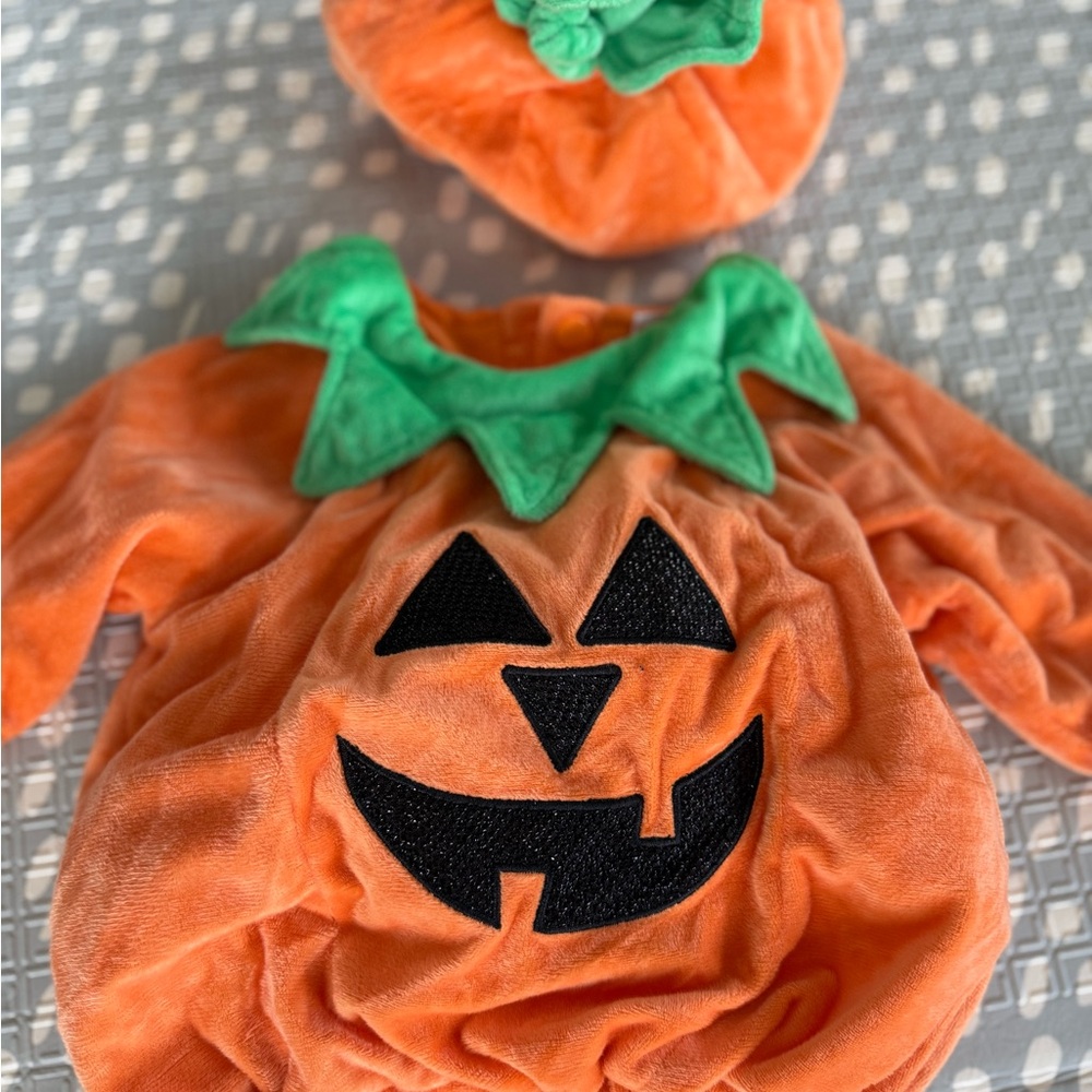Target Orange and Green Pumpkin Costume for Kids